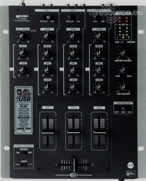 Gemini PS-626USB Mixer